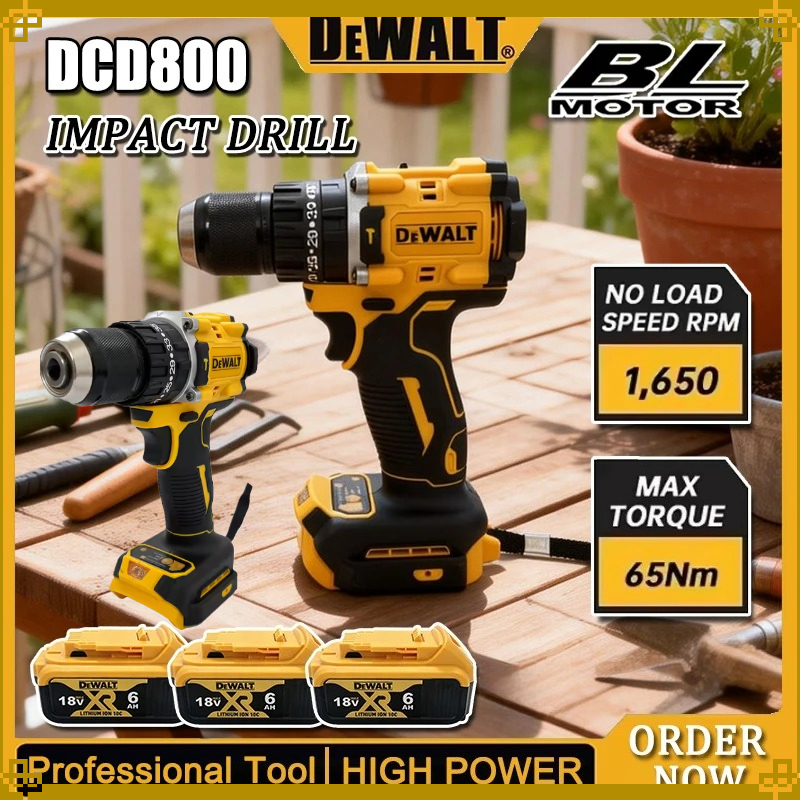 Power Tools Icon - Dewalt DCD800 Cordless Impact Drill 2000RPM