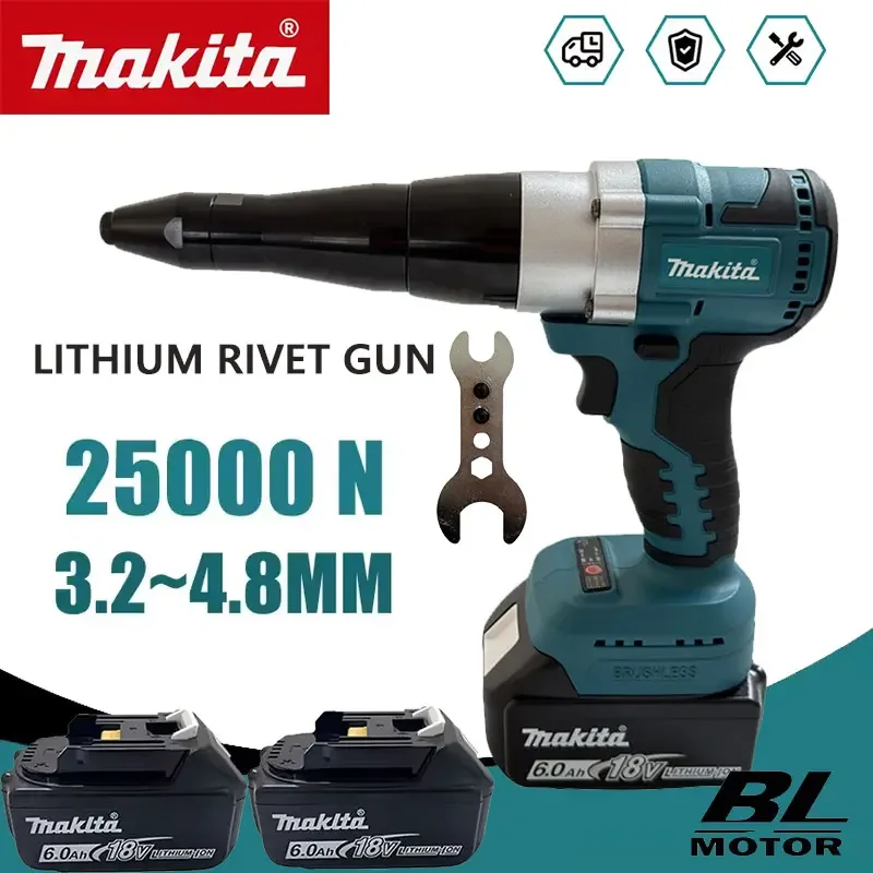Power Tools Icon - Makita 25000N Brushless Electric Rivet Gun
