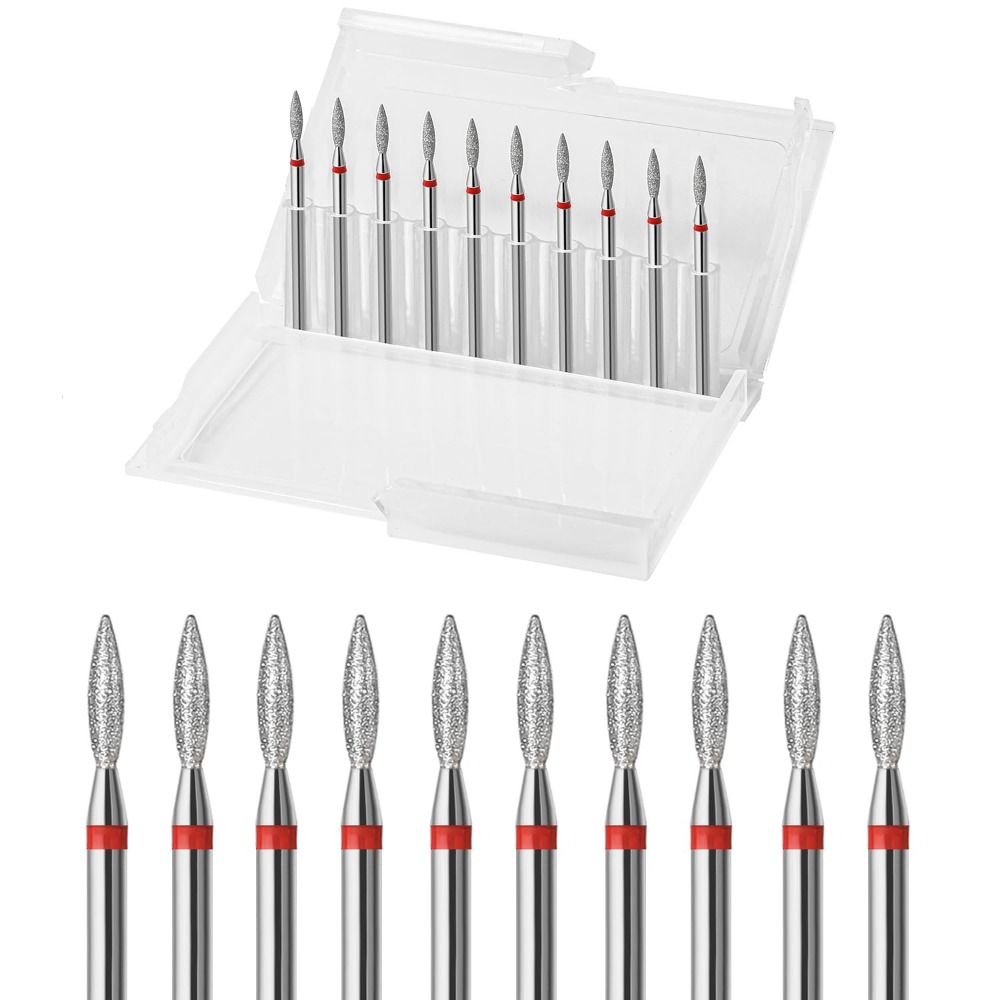 10pcs Flame Diamond Cuticle Na - Power Tools Icon 리뷰 및 가격