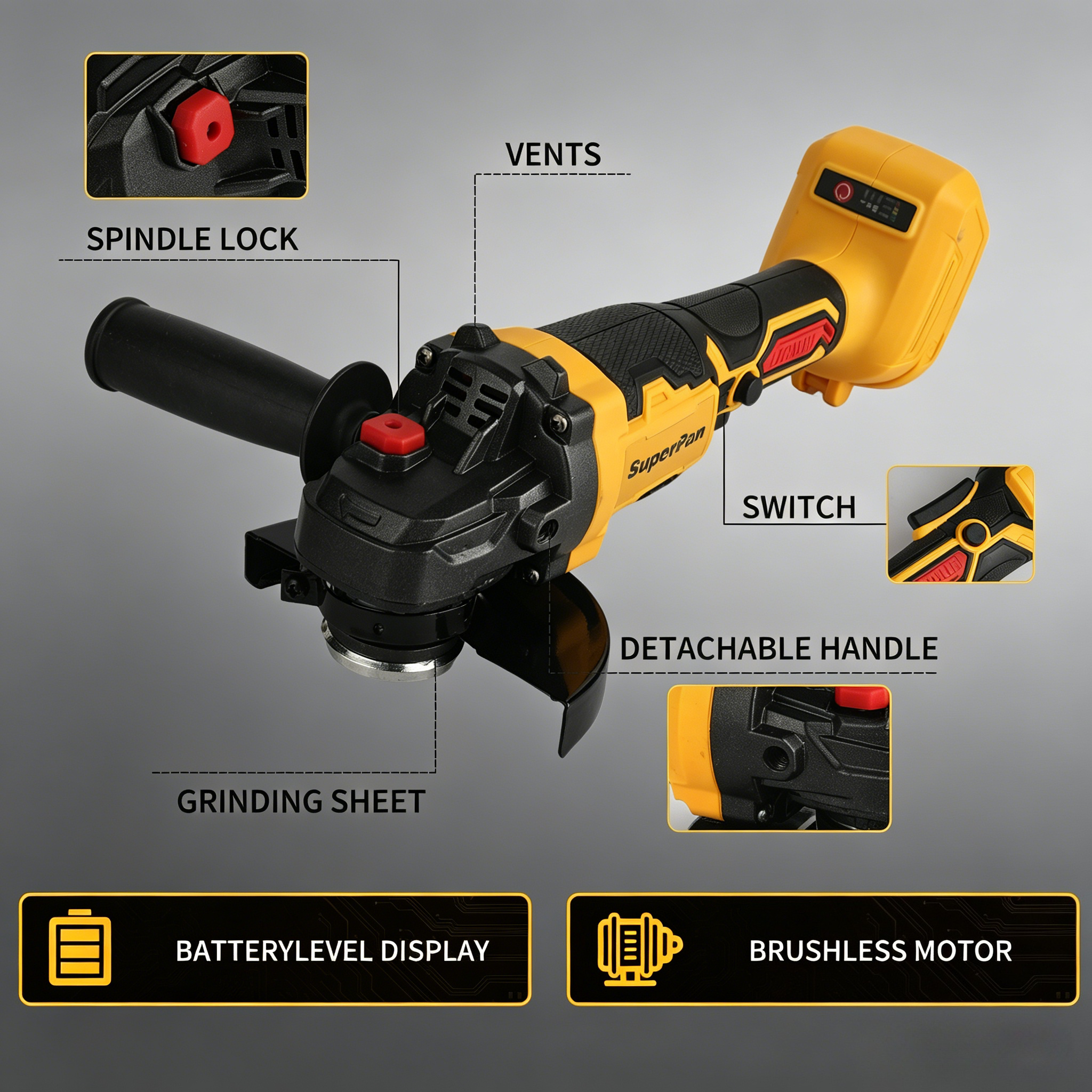 20V Adjustable speed brushless - Power Tools Battery Adapter 리뷰 및 가격