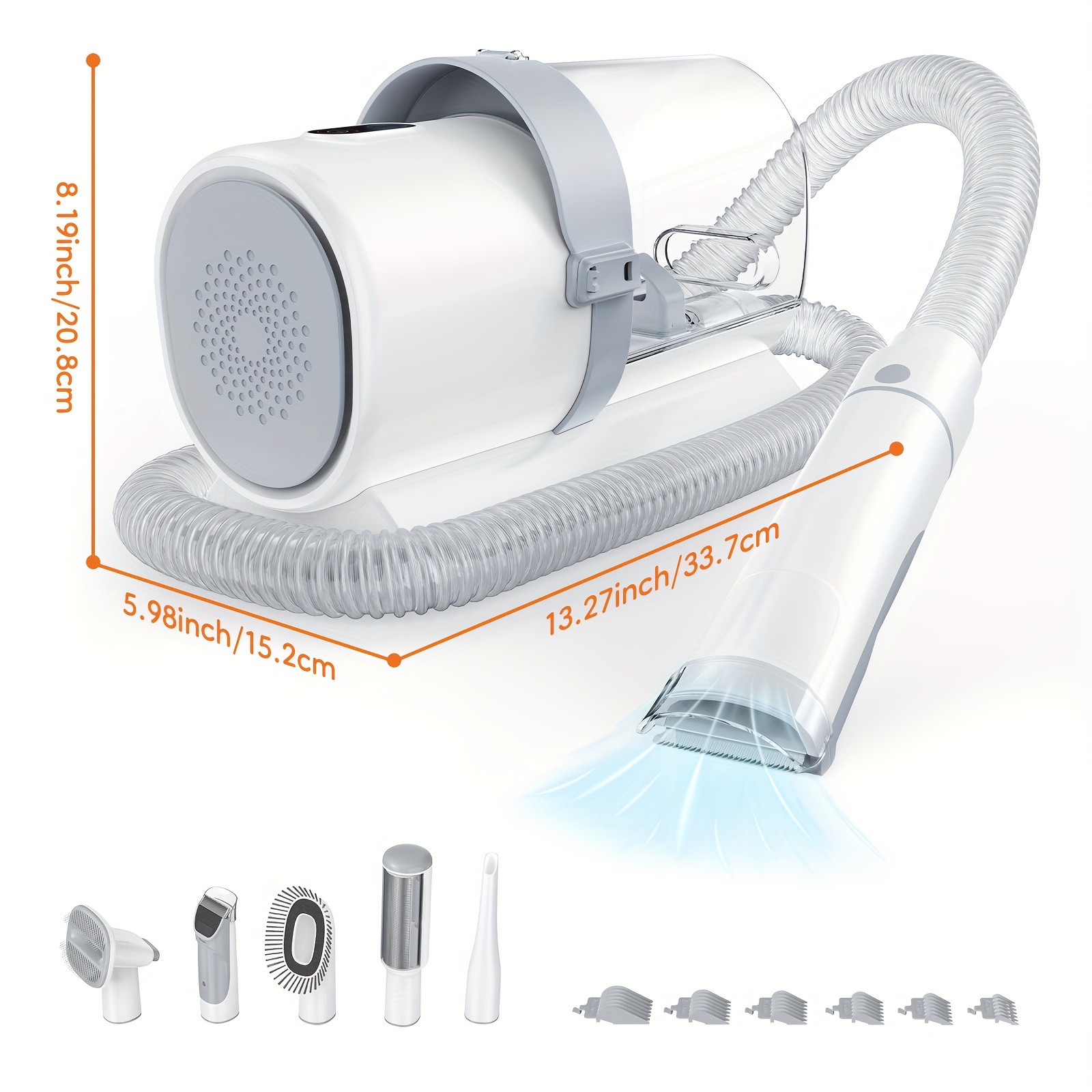 Pet Grooming Vacuum Kit 5 in 1 - Power Tools Guide 리뷰 및 가격