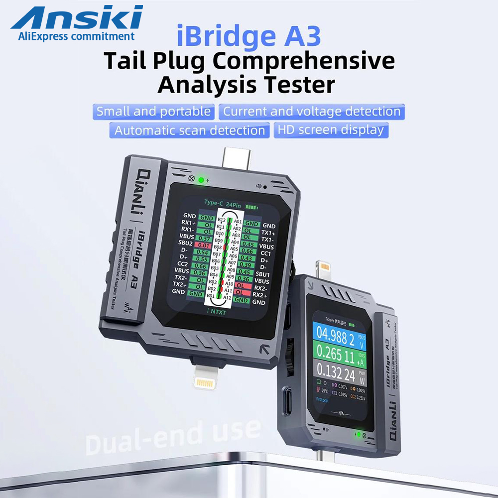 iBridge A3 phone tail plug ana - Xiaomi Power Tools 리뷰 및 가격