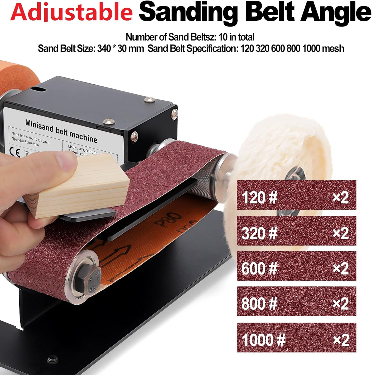 Stand Belt Sander, 350W Statio - Belt Sander Portable 리뷰 및 가격