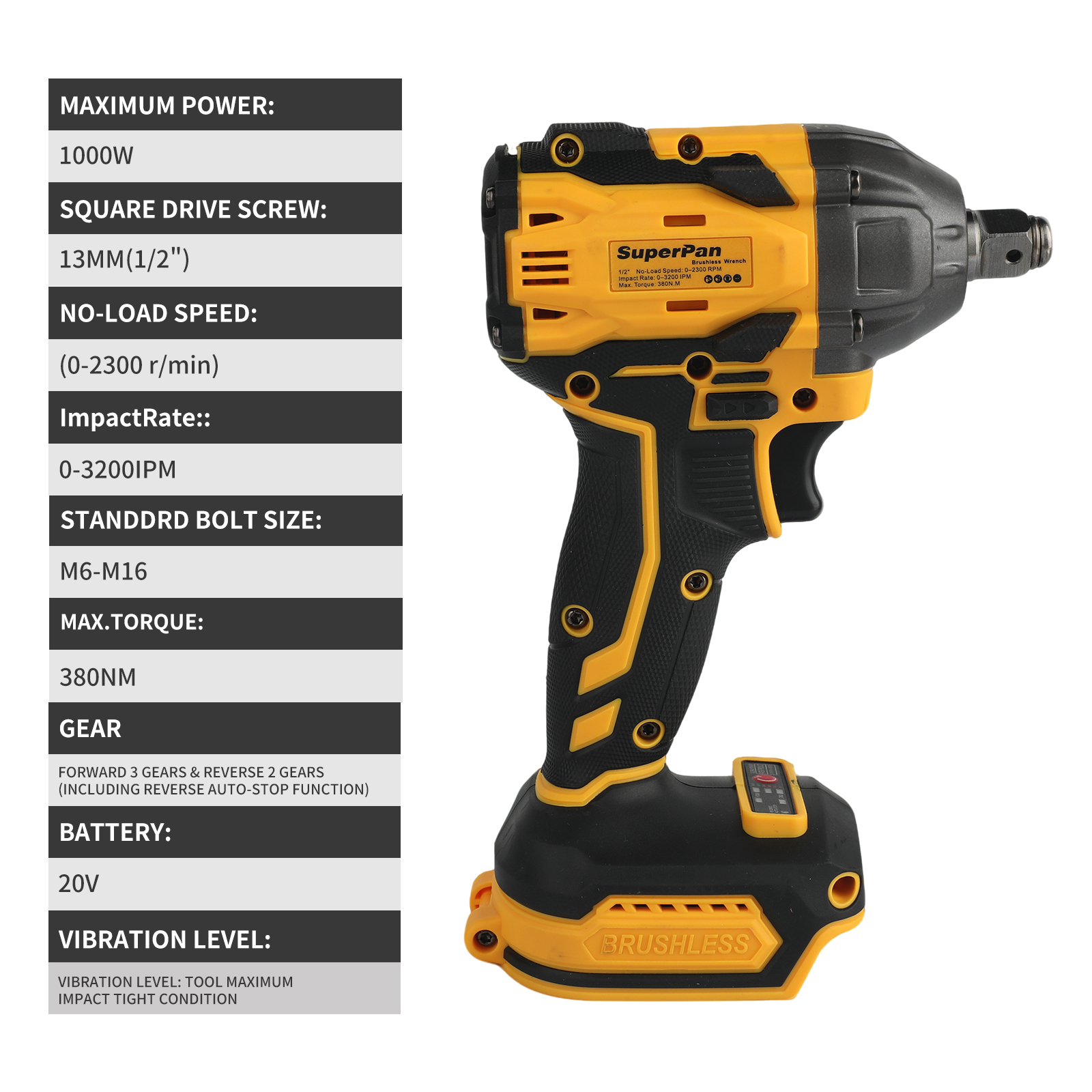 Brushless electric wrench, scr - Power Tools Battery Adapter 리뷰 및 가격