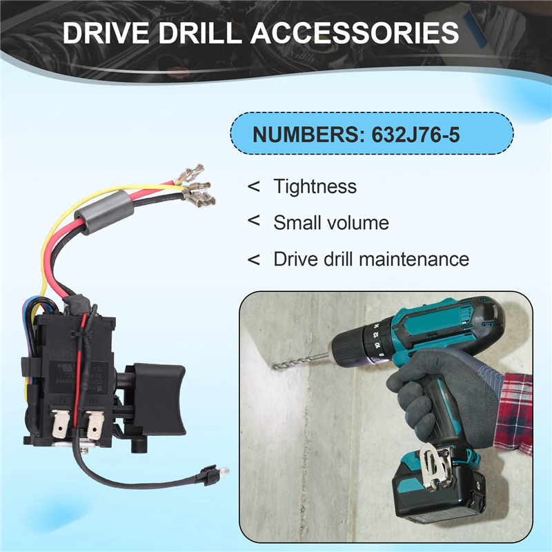 Trigger Switch Replacement 632 - Power Tools Drill 리뷰 및 가격