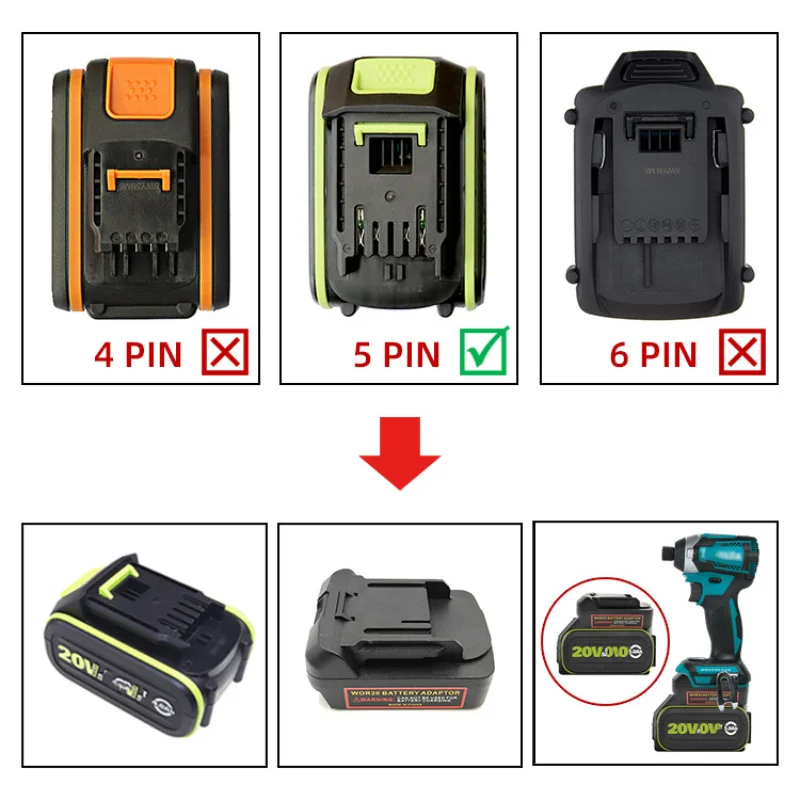Lithium Battery Adapter Conver - Power Tools Battery Adapter 리뷰 및 가격