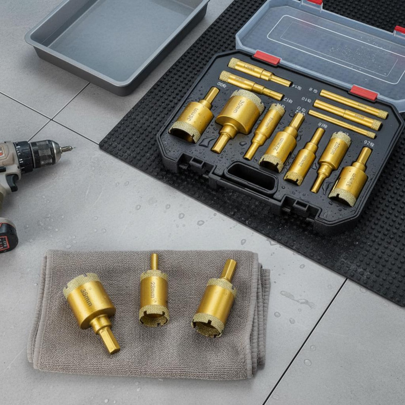 12 Pieces Brazed Crystal Drill - Power Tools Drill 리뷰 및 가격