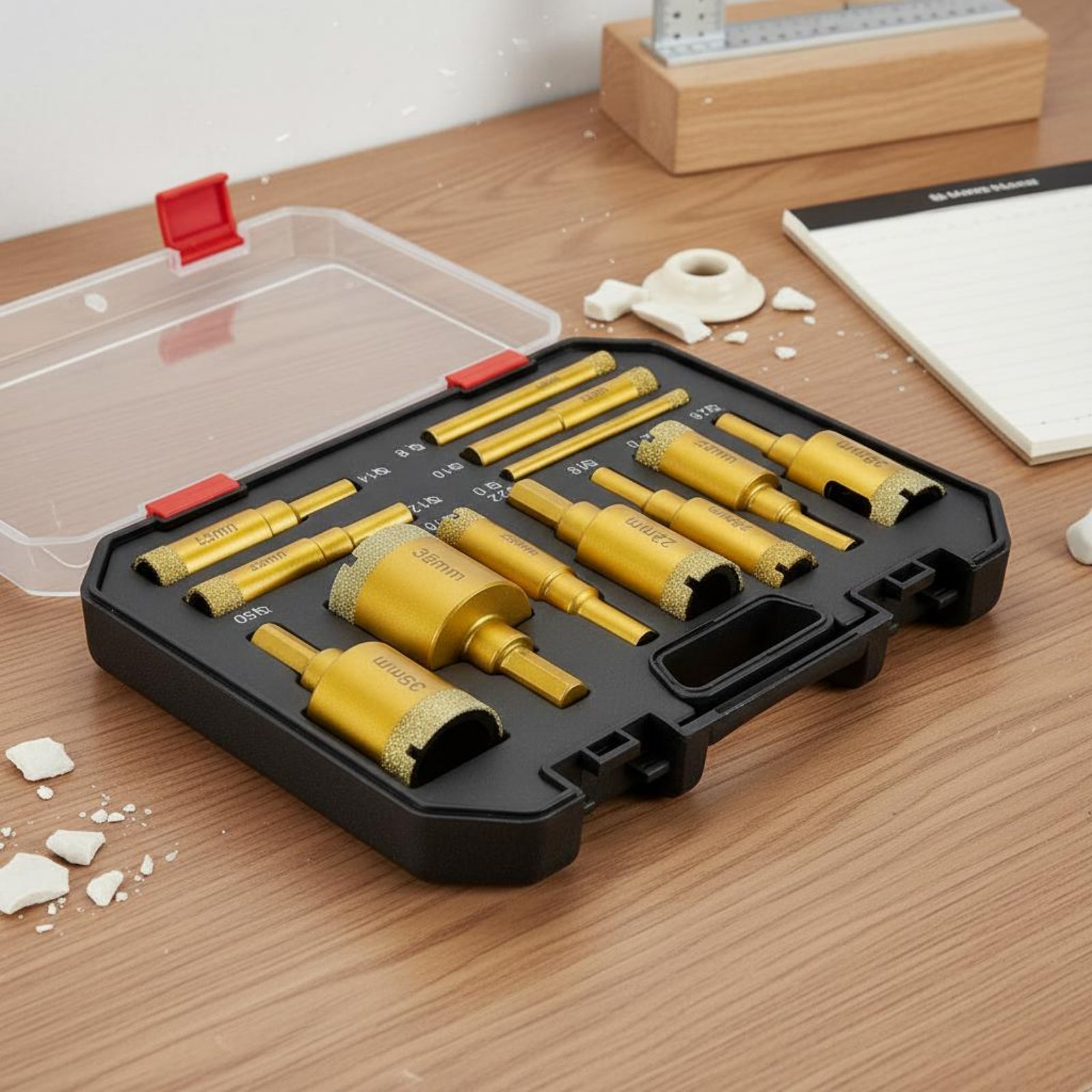 12 Pieces Brazed Crystal Drill - Power Tools Drill 리뷰 및 가격