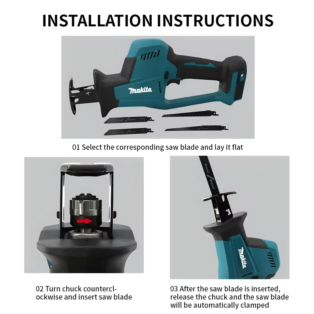 Makita DJR189 18V Cordless Ele - Power Tools For Woodworking 리뷰 및 가격