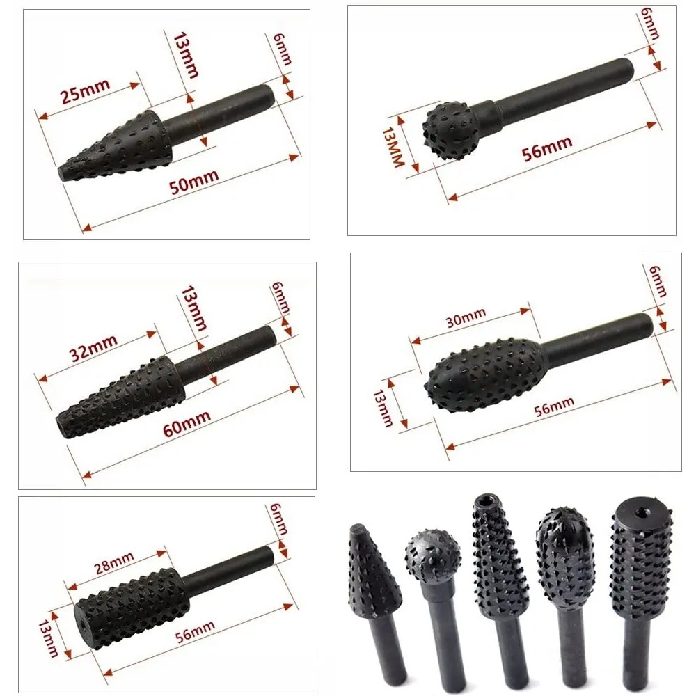 5PCS 1/4'' Practical DIY Drill - Power Tools And Engineering 리뷰 및 가격