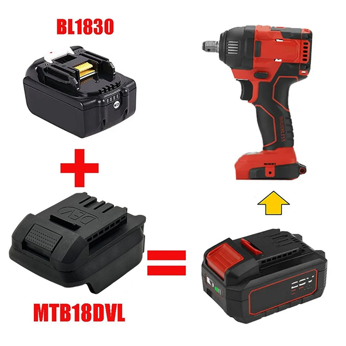 A002 MTB18DVL Adapter Converte - Power Tools Battery Adapter 리뷰 및 가격