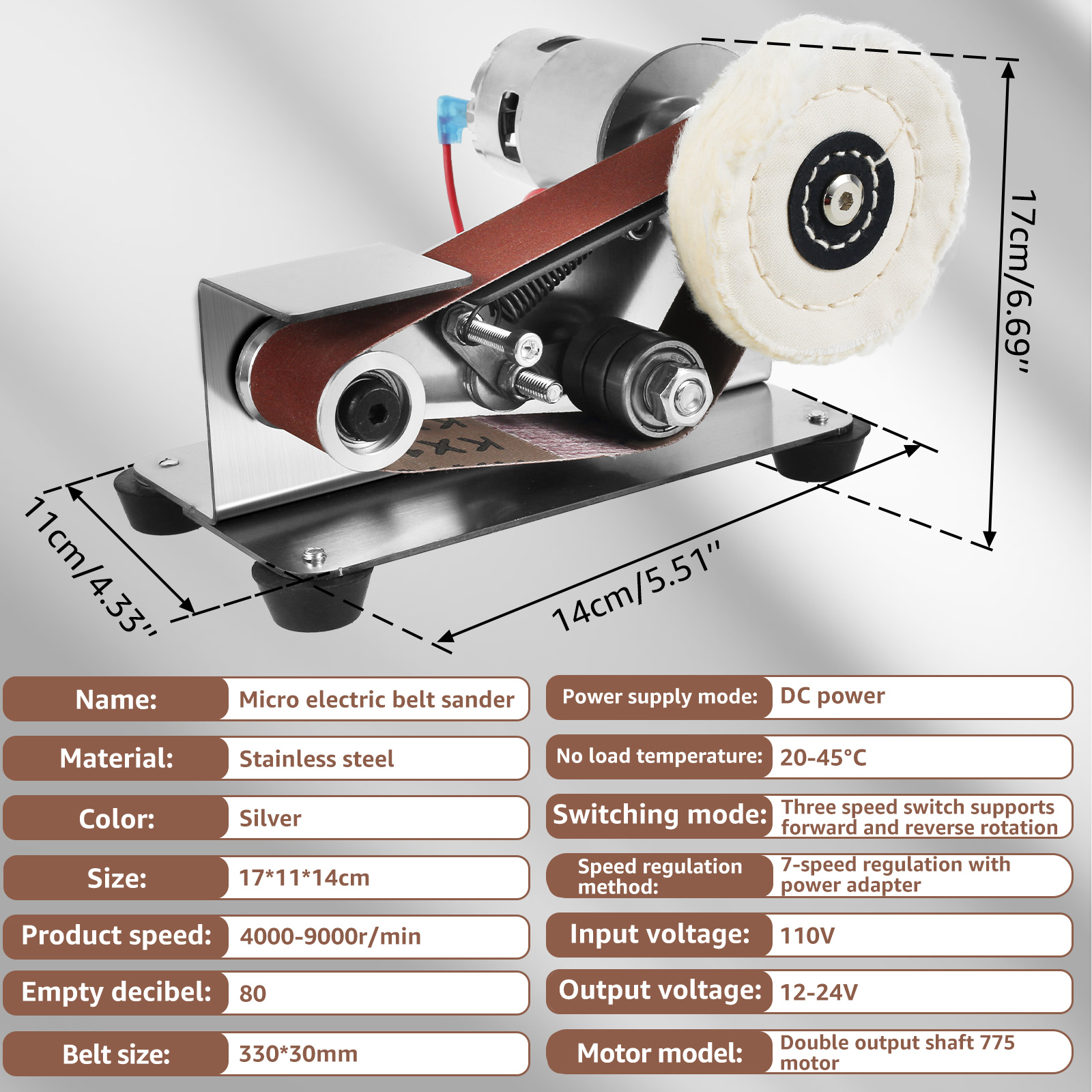 Mini Belt Grinding Machine Too - Belt Sander Portable 리뷰 및 가격